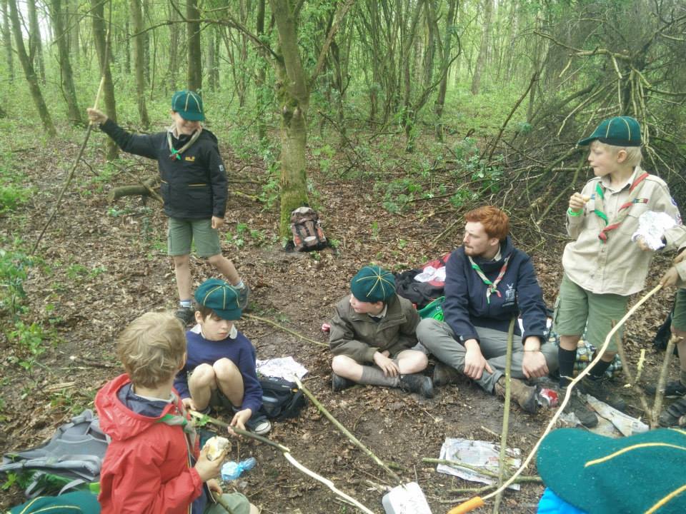 Sint-Martinus den XIIde - Welpen Hollandsveld April mei